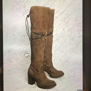 Freebird- Brock Leather Boot Size 7 brown